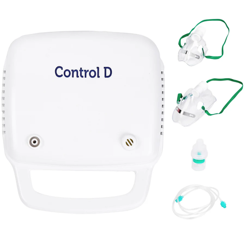 Control D Compressor Complete Nebulizer Kit with Child & Adult Mask Kit
