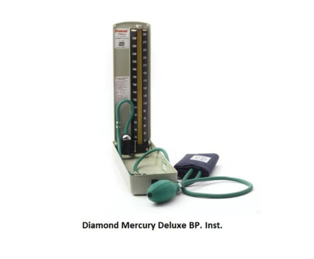 Diamond Mercury Deluxe Blood Pressure Instrument