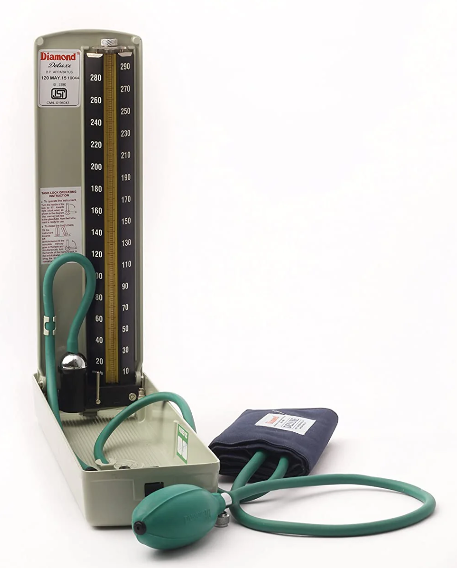 Diamond Mercury Blood Pressure Apparatus Regular
