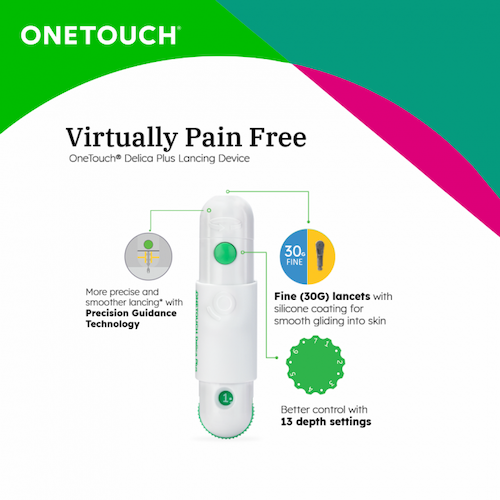 Onetouch Delica Lancets 25's