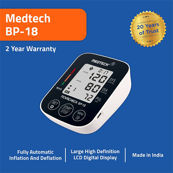 Medtech Digital Blood Pressure Monitor