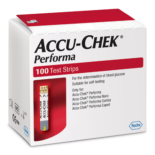 Accu-Chek Performa 100's Test Strips