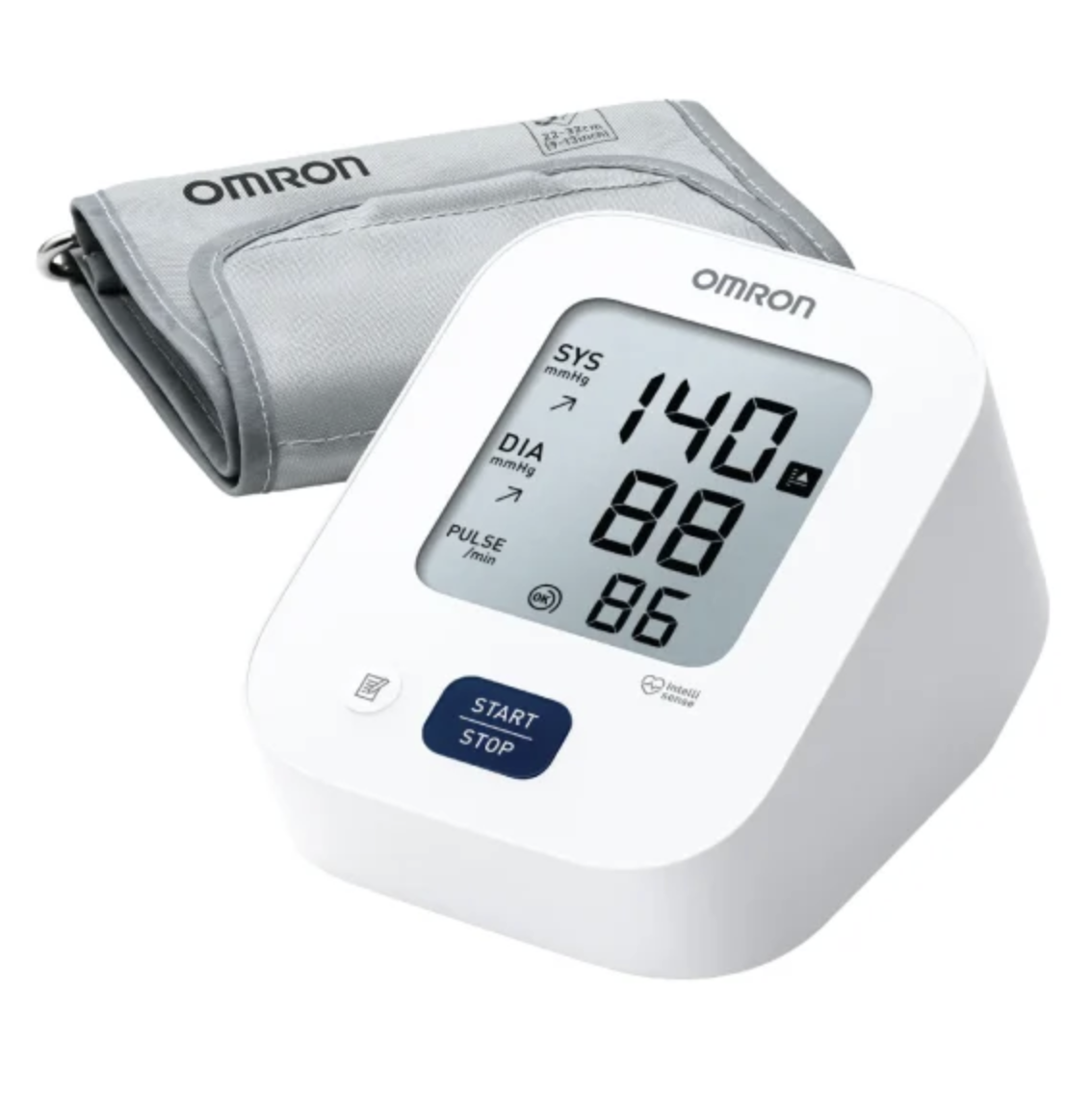 OMRON HEM 7181 BP Monitor with Hypertension Indicator & IntelliSense Technology