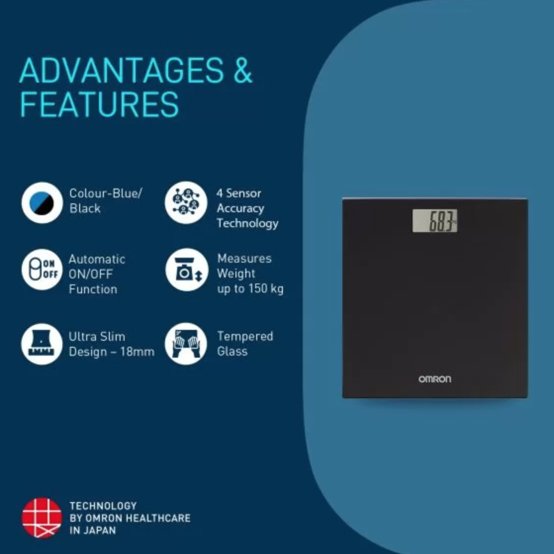 Omron HN 289 Digital Weighing Scale
