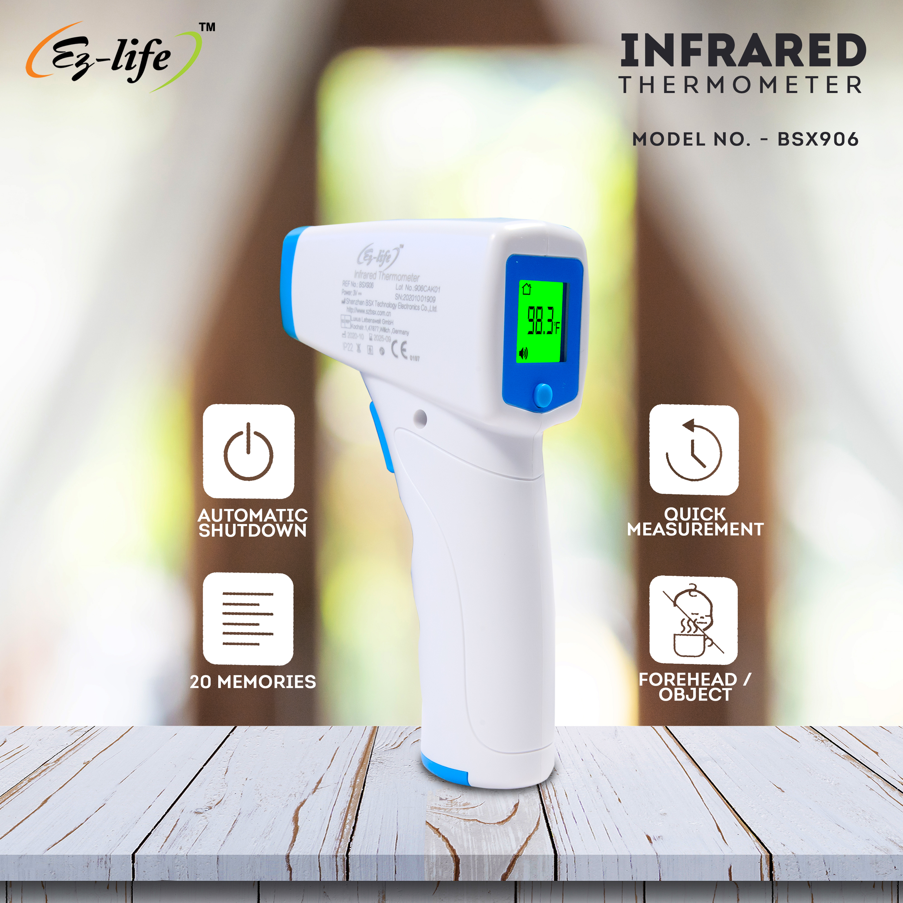Ez Life Infrared Thermometer