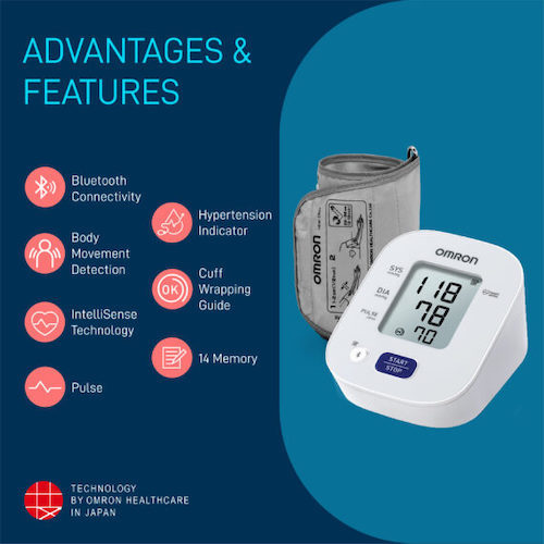 Omron HEM 7141T Digital Blood Pressure Monitor
