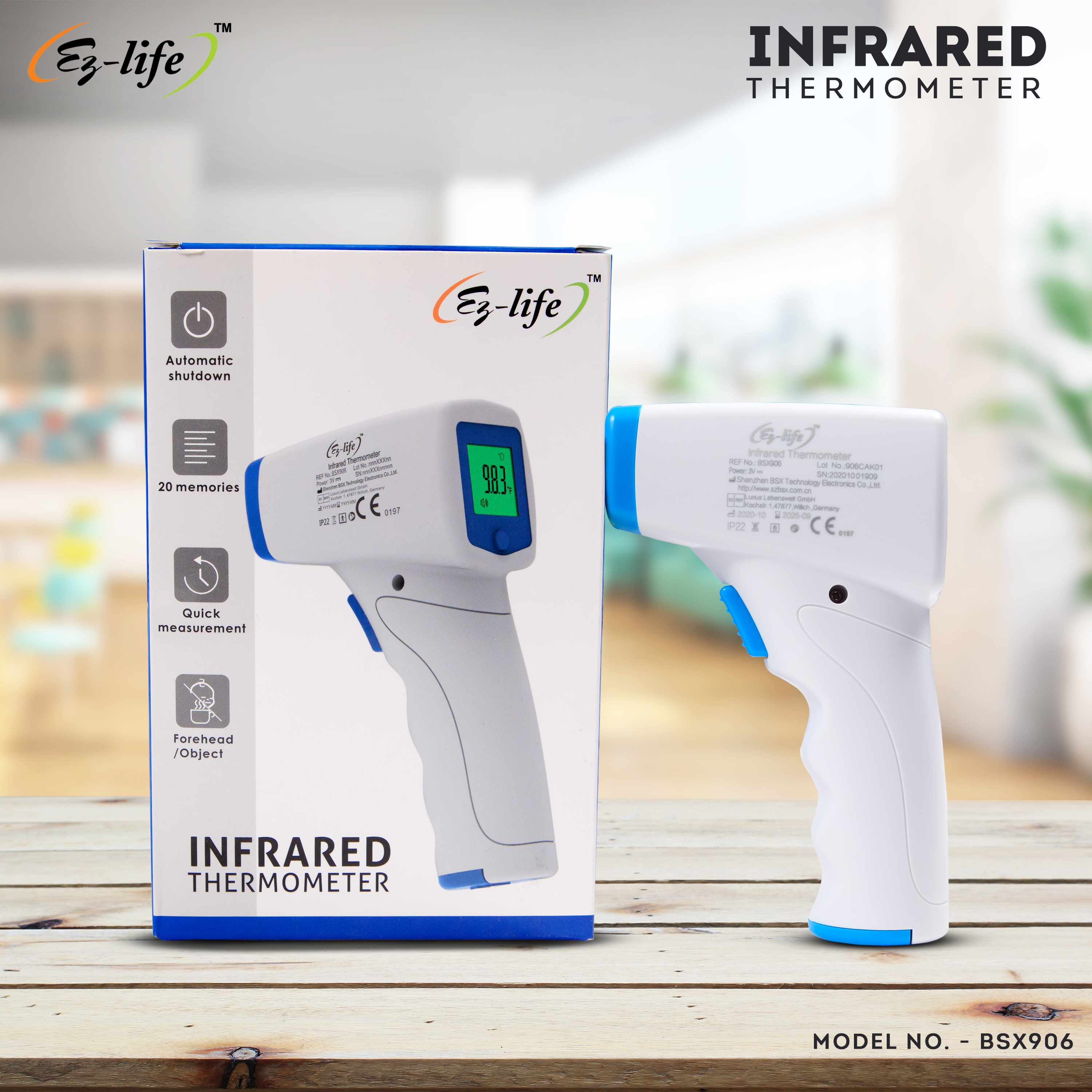 Ez Life Infrared Thermometer