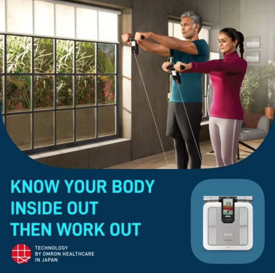Omron HBF-375-IN Karada Scan Body Composition Monitor 