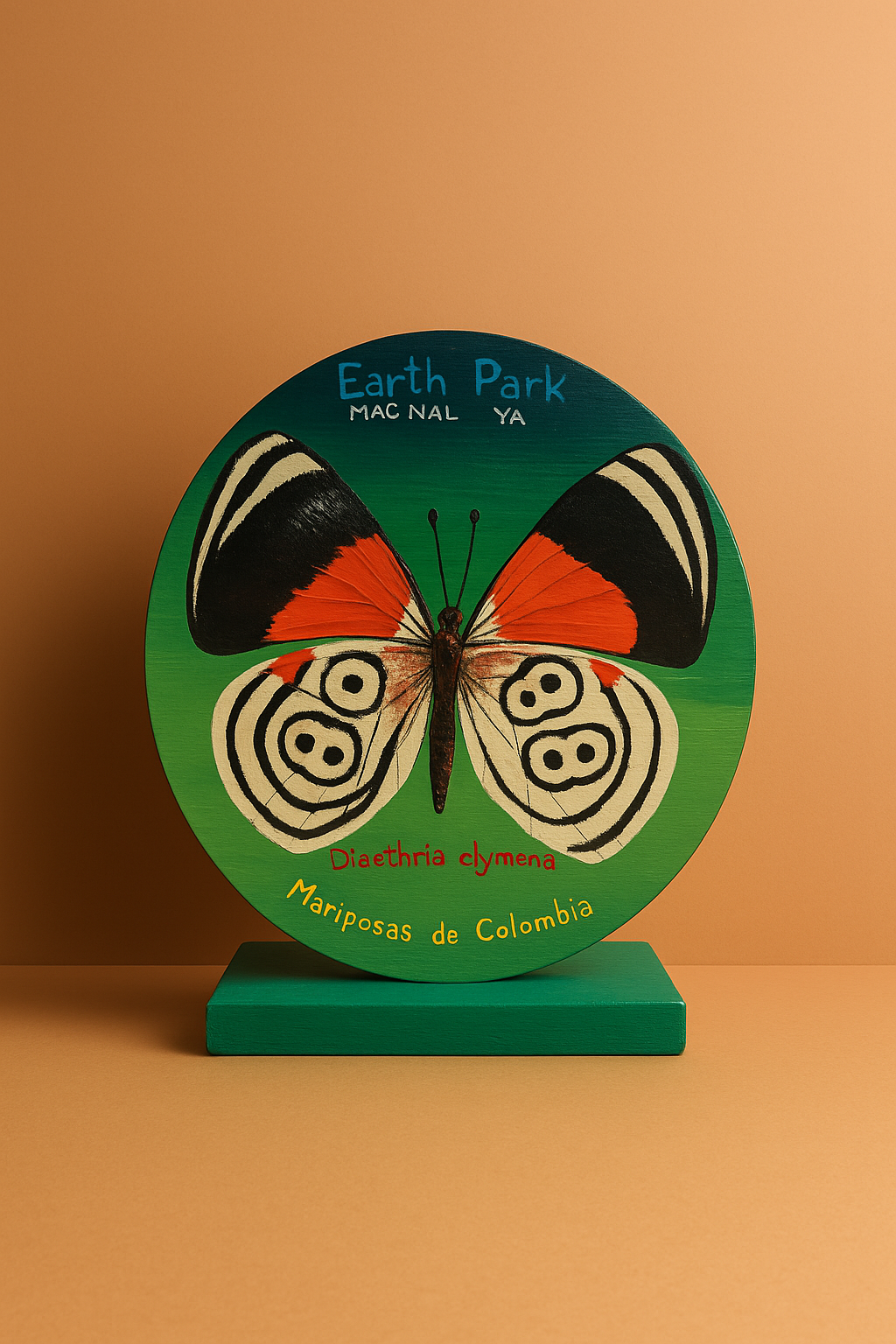 Exhibición de mariposas Diaethria clymena