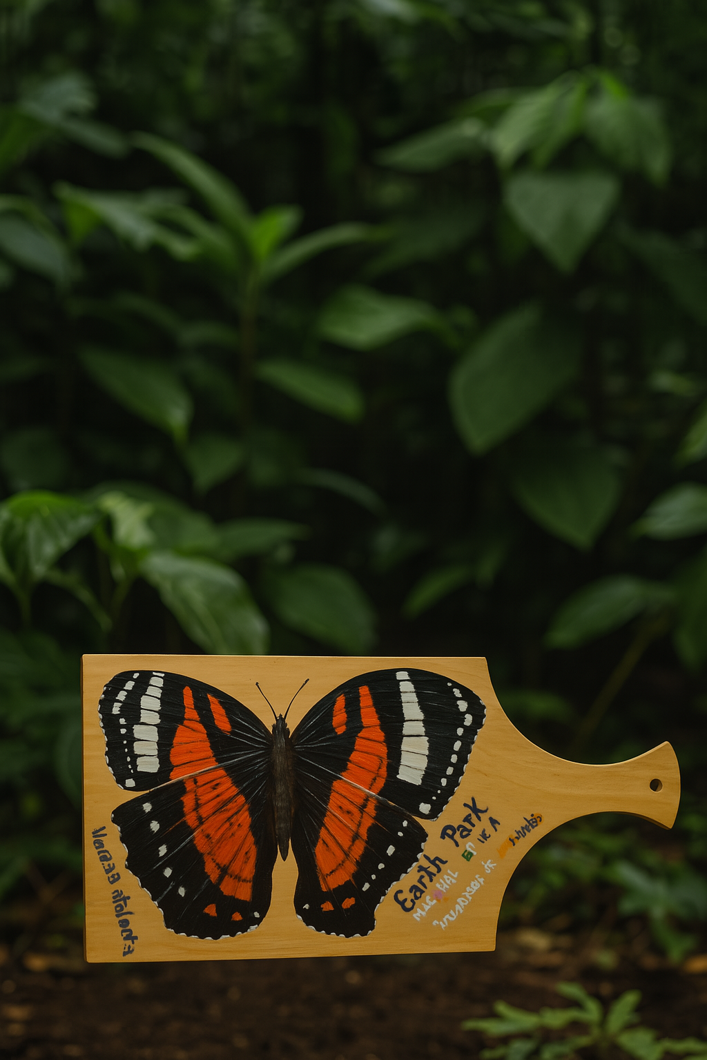 Exhibición de mariposas Diaethria clymena