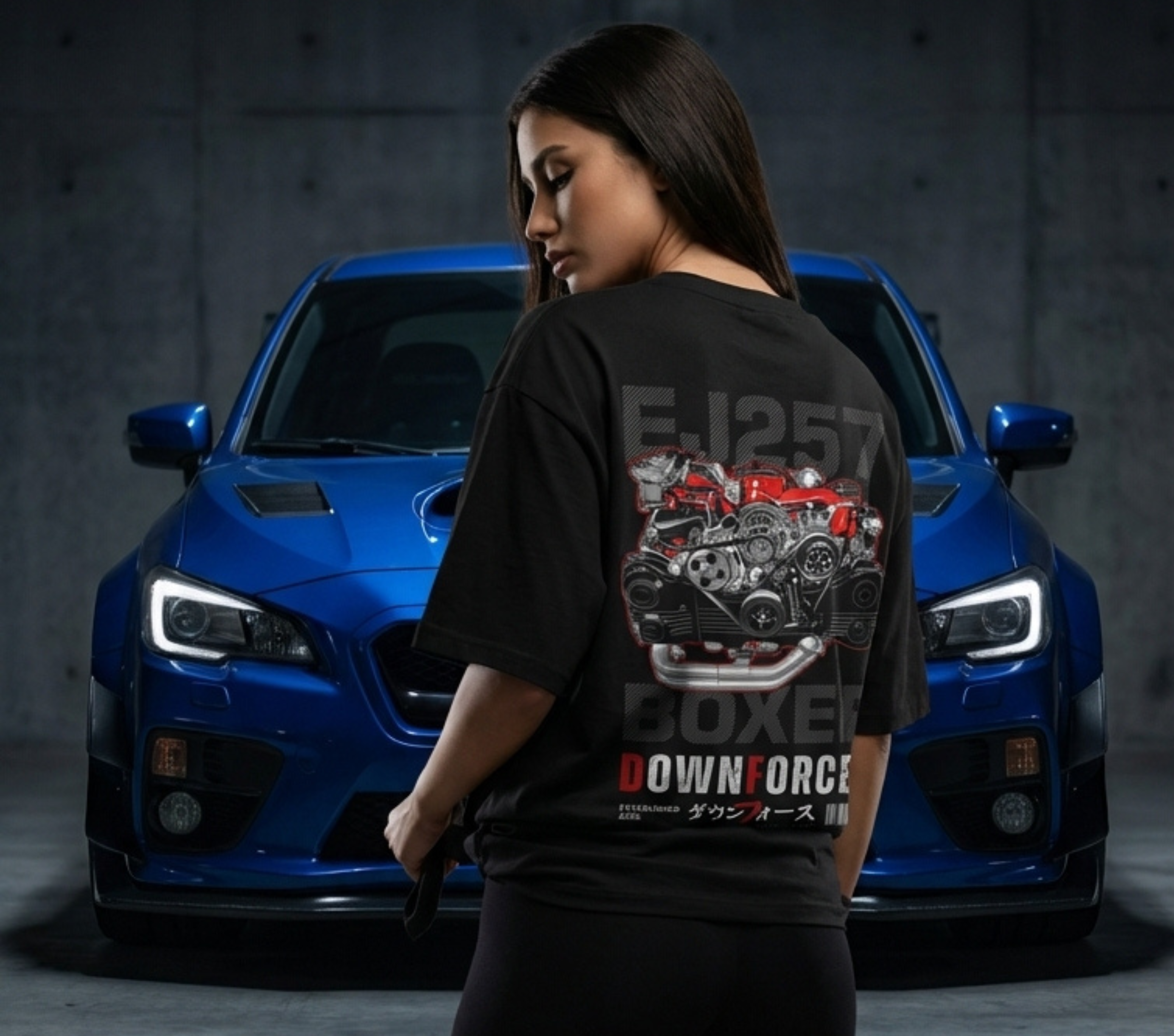 EJ257 Boxer Engine Graphic T-Shirt