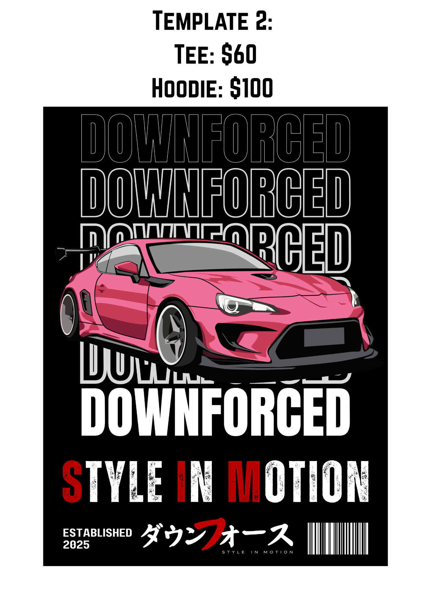 Custom Car Merch