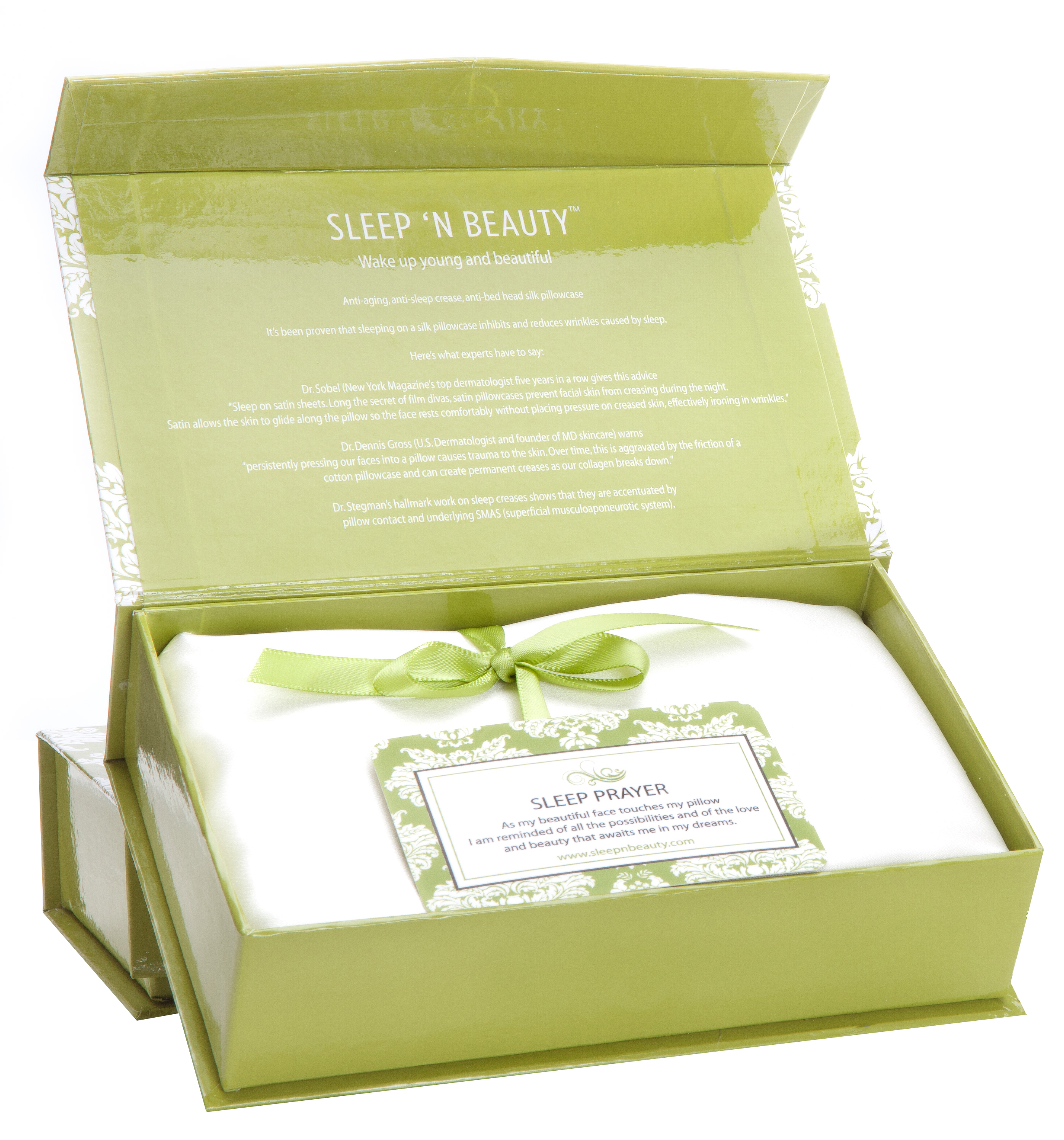 Coffret pour Femme Taie d'Oreiller en Soie