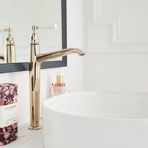 Mitigeur de lavabo réhaussé 