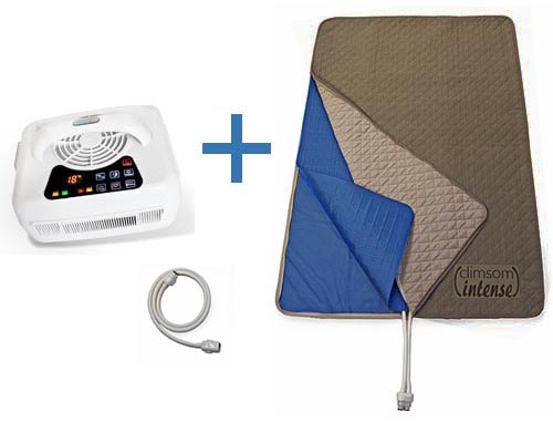 Surmatelas climatisé  pour les jambes 