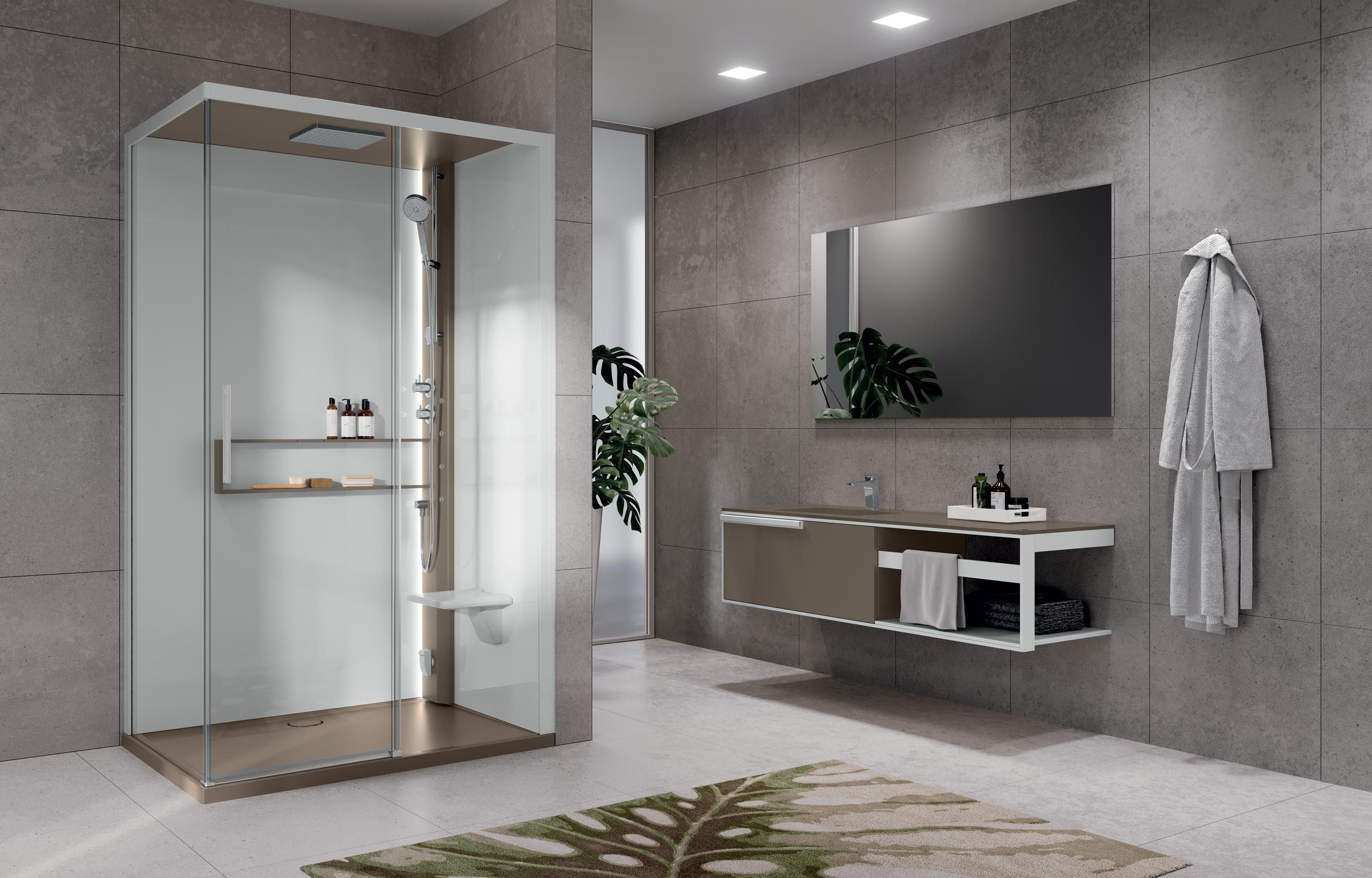 Cabine de douche multifonction Novellini