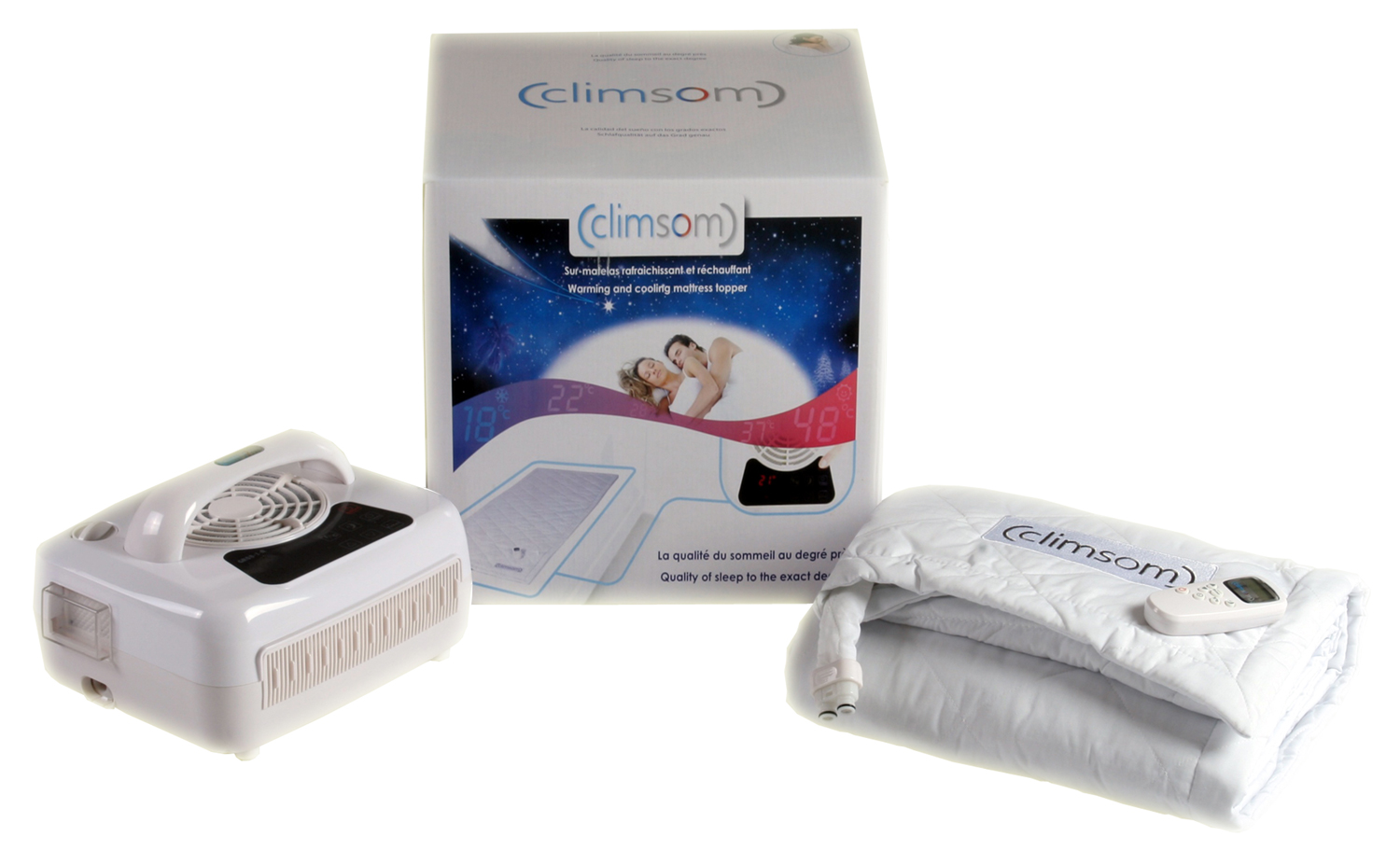 Surmatelas climatisé  double