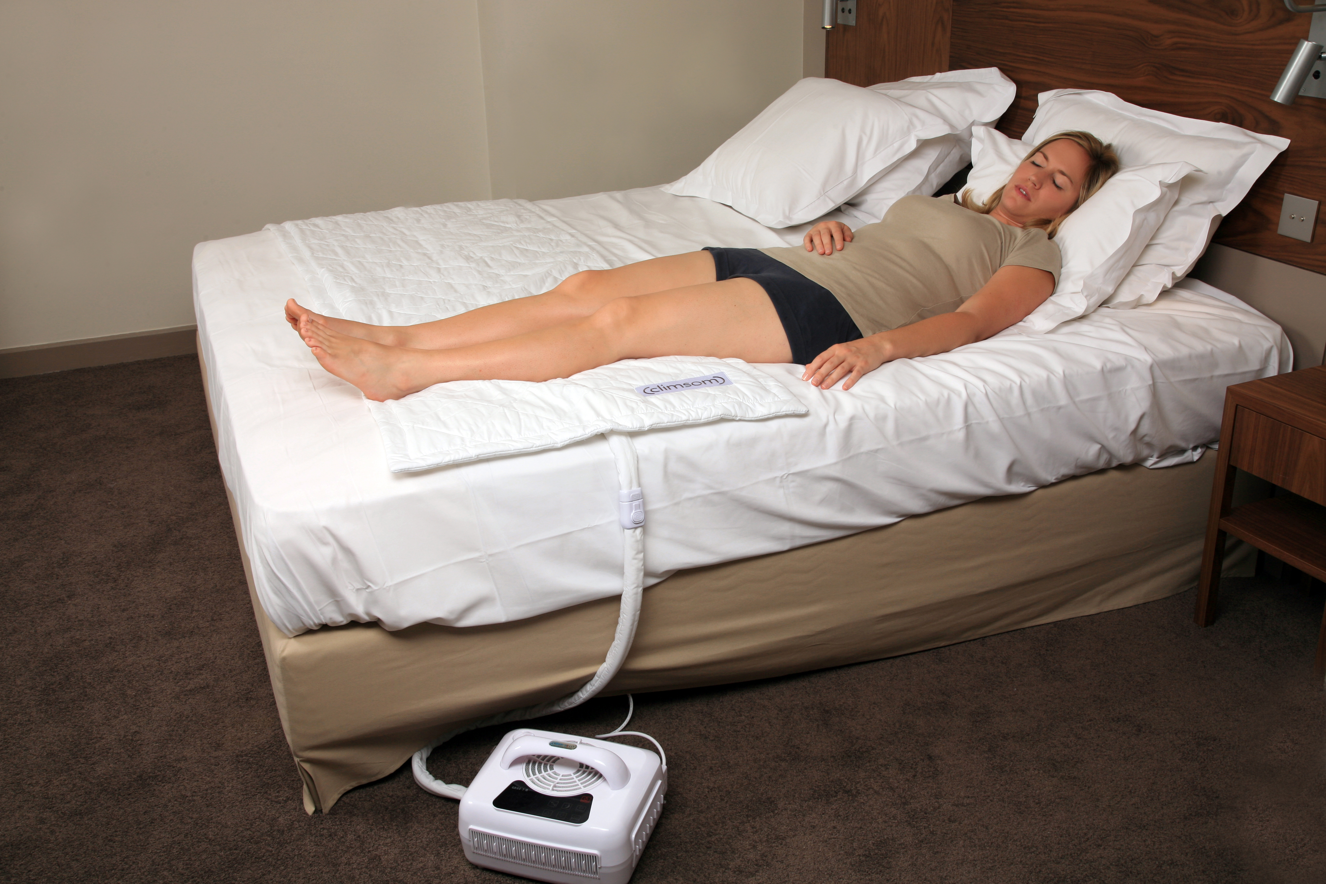 Surmatelas climatisé 