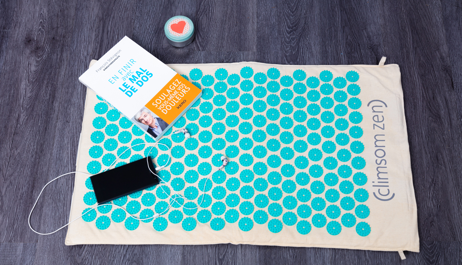 Tapis d'acupression zen