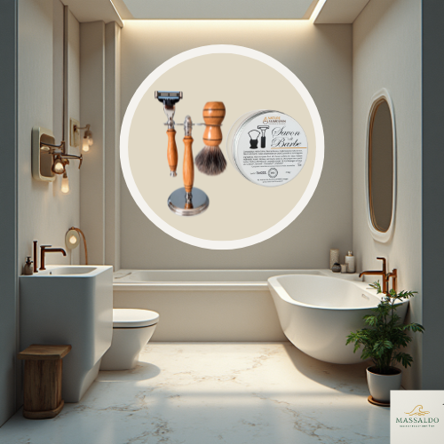 Coffret de Rasage Édition Bois