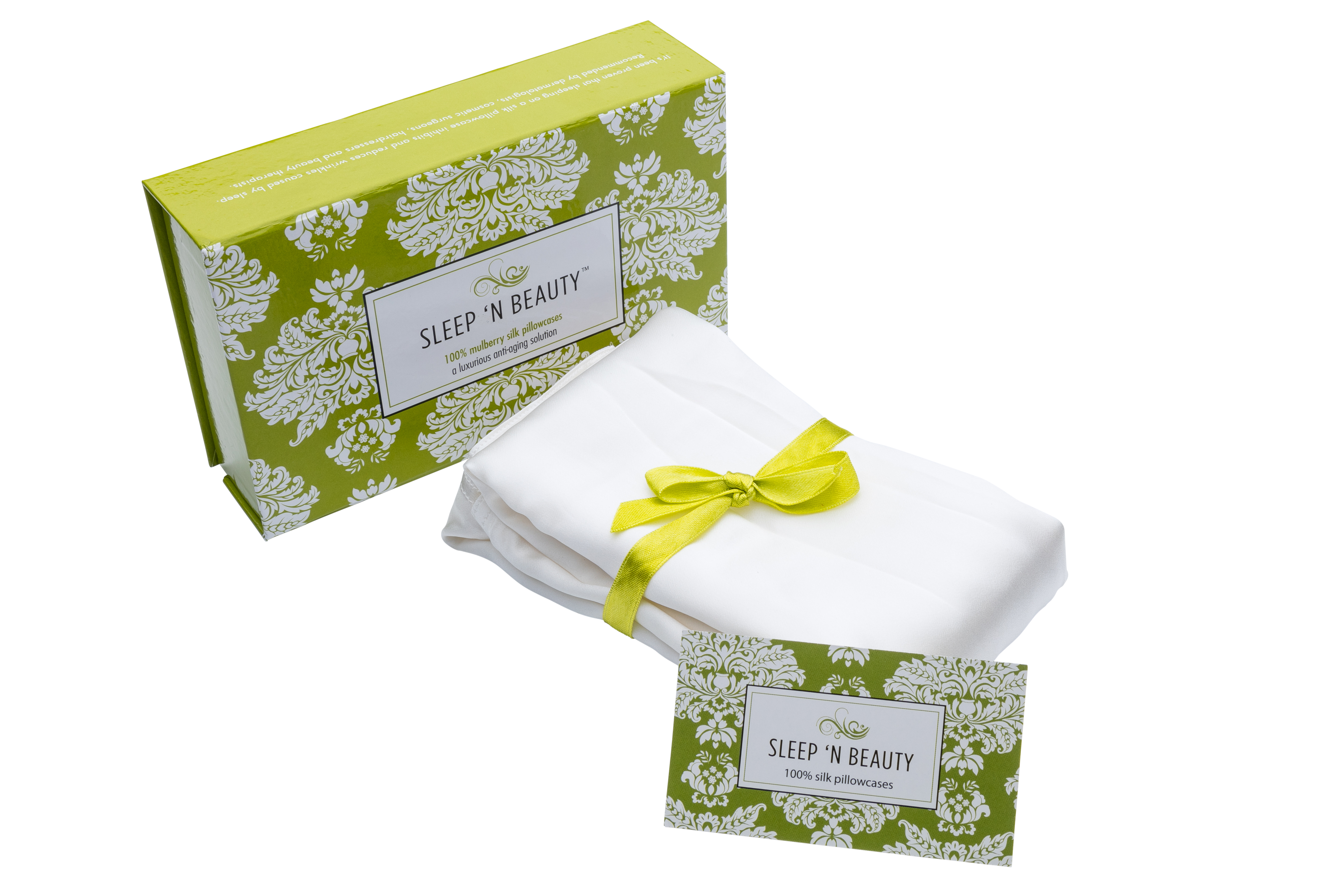 Coffret pour Femme Taie d'Oreiller en Soie