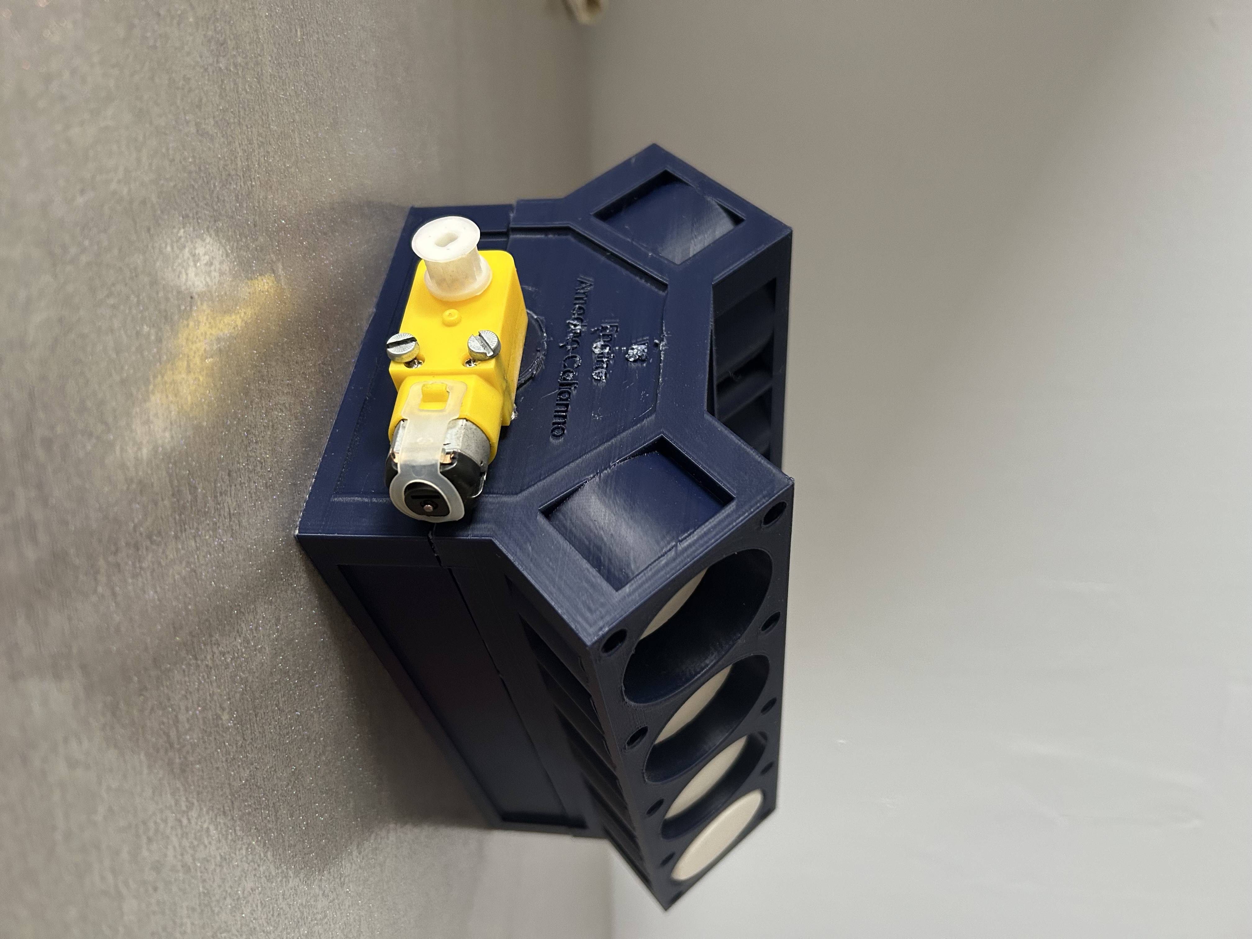 Moteur V8 imprimé en 3D