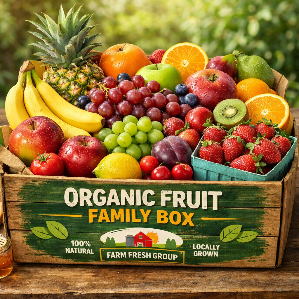 Organic Fruit Family Box