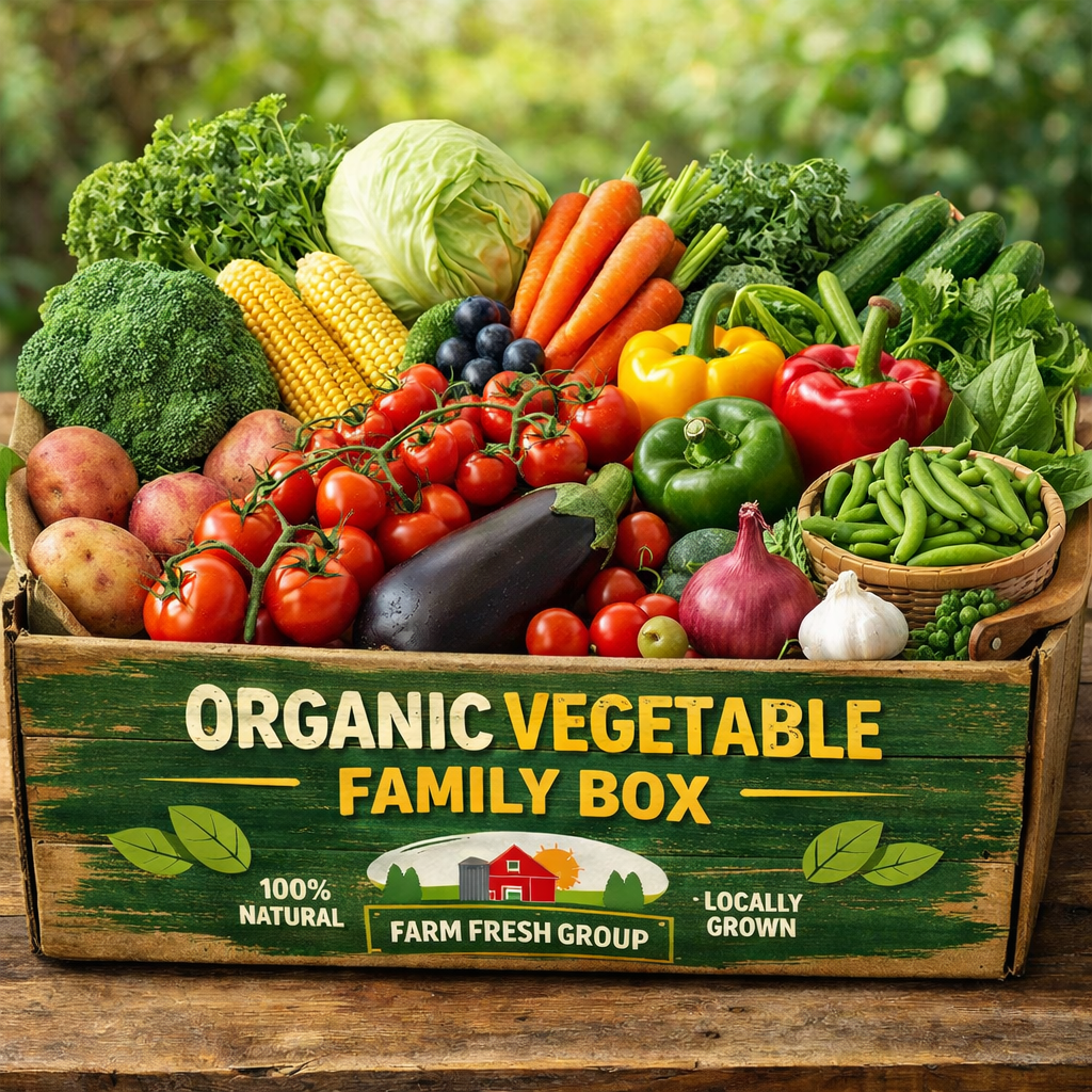 Organic Vegetable Family Box