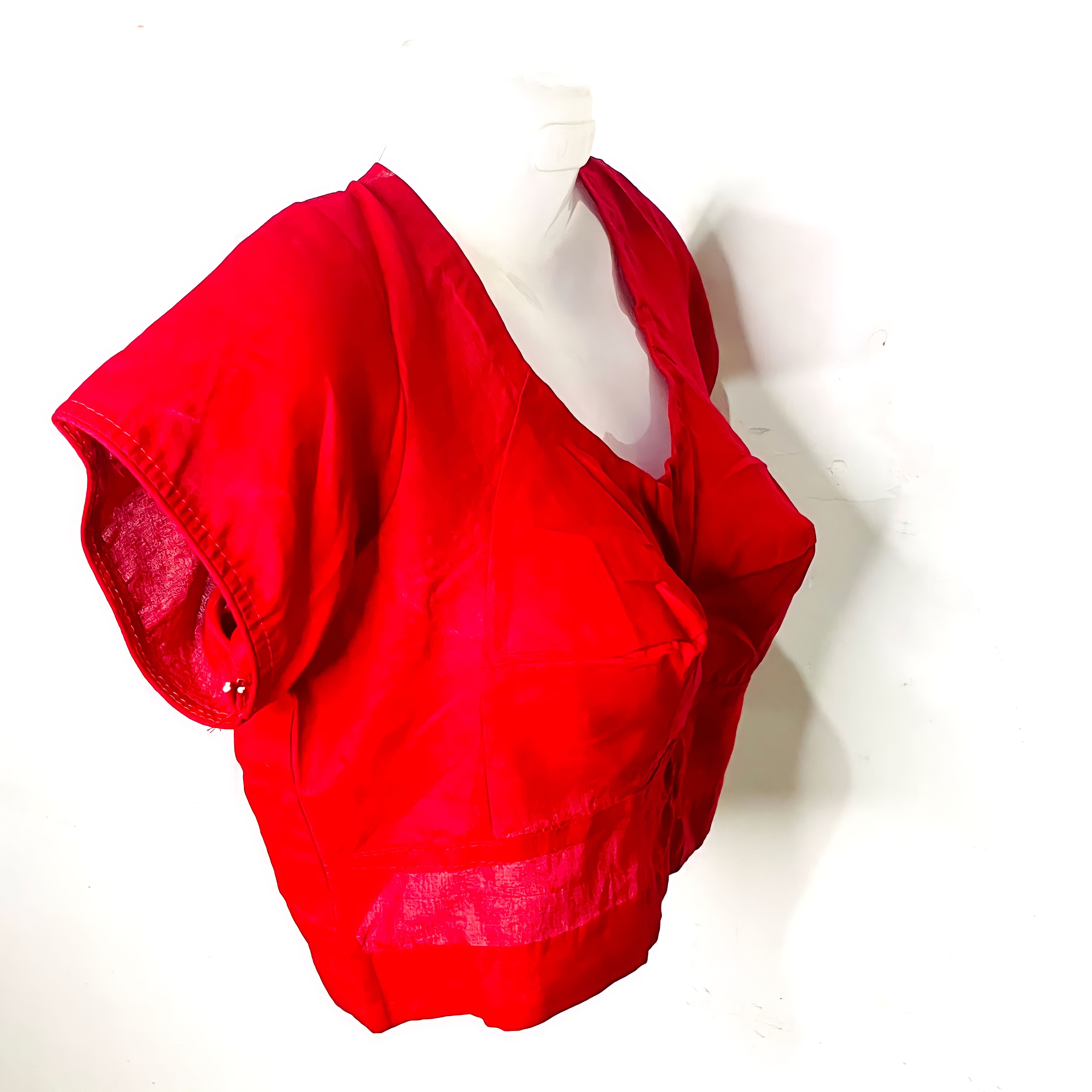 cotton plain Blouse