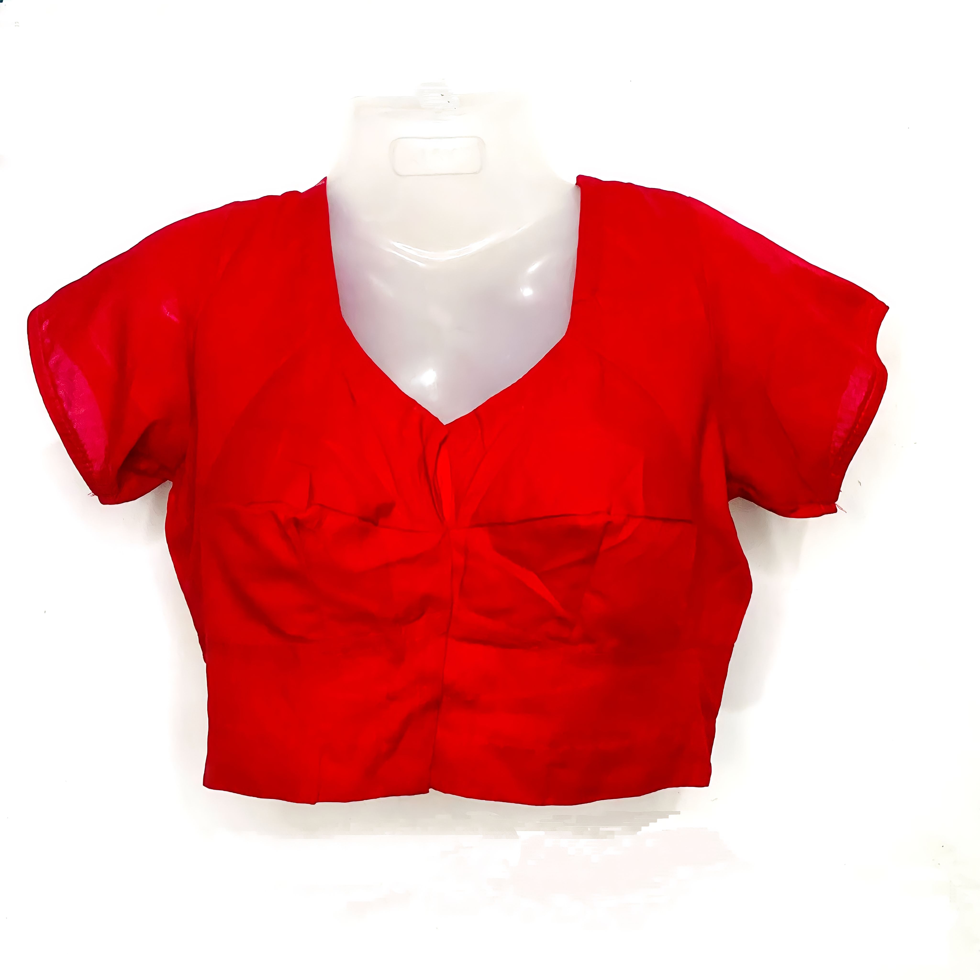 cotton plain Blouse
