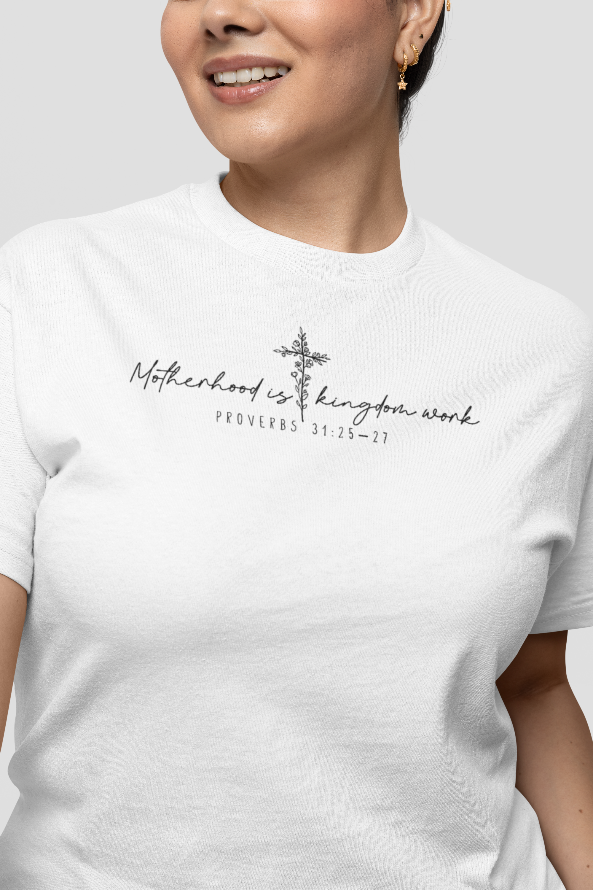 Motherhood is Kingdom work T-shirt