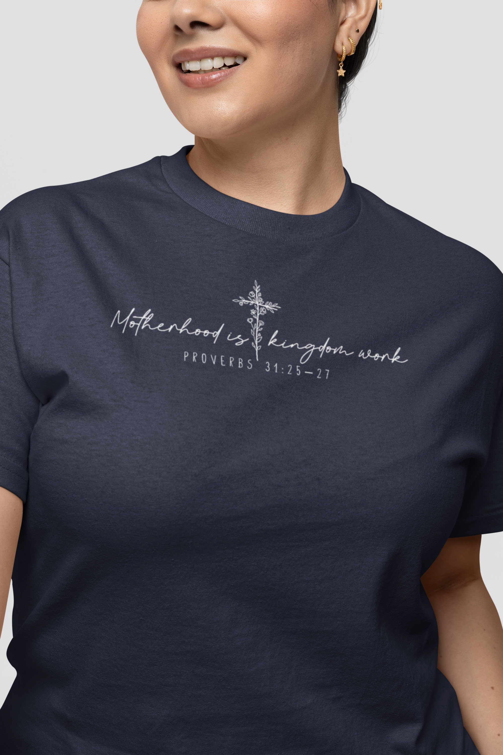 Motherhood is Kingdom work T-shirt