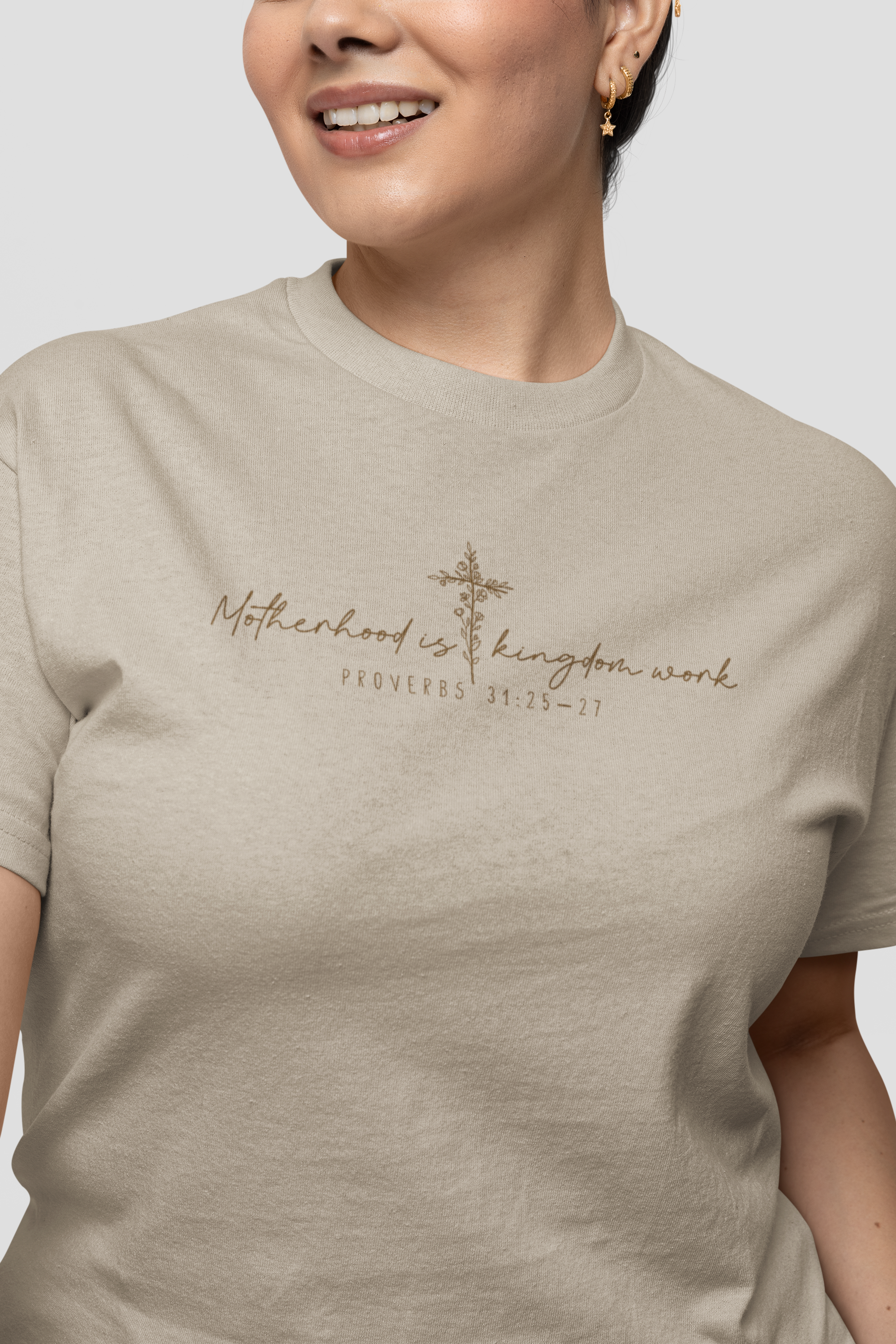 Motherhood is Kingdom work T-shirt