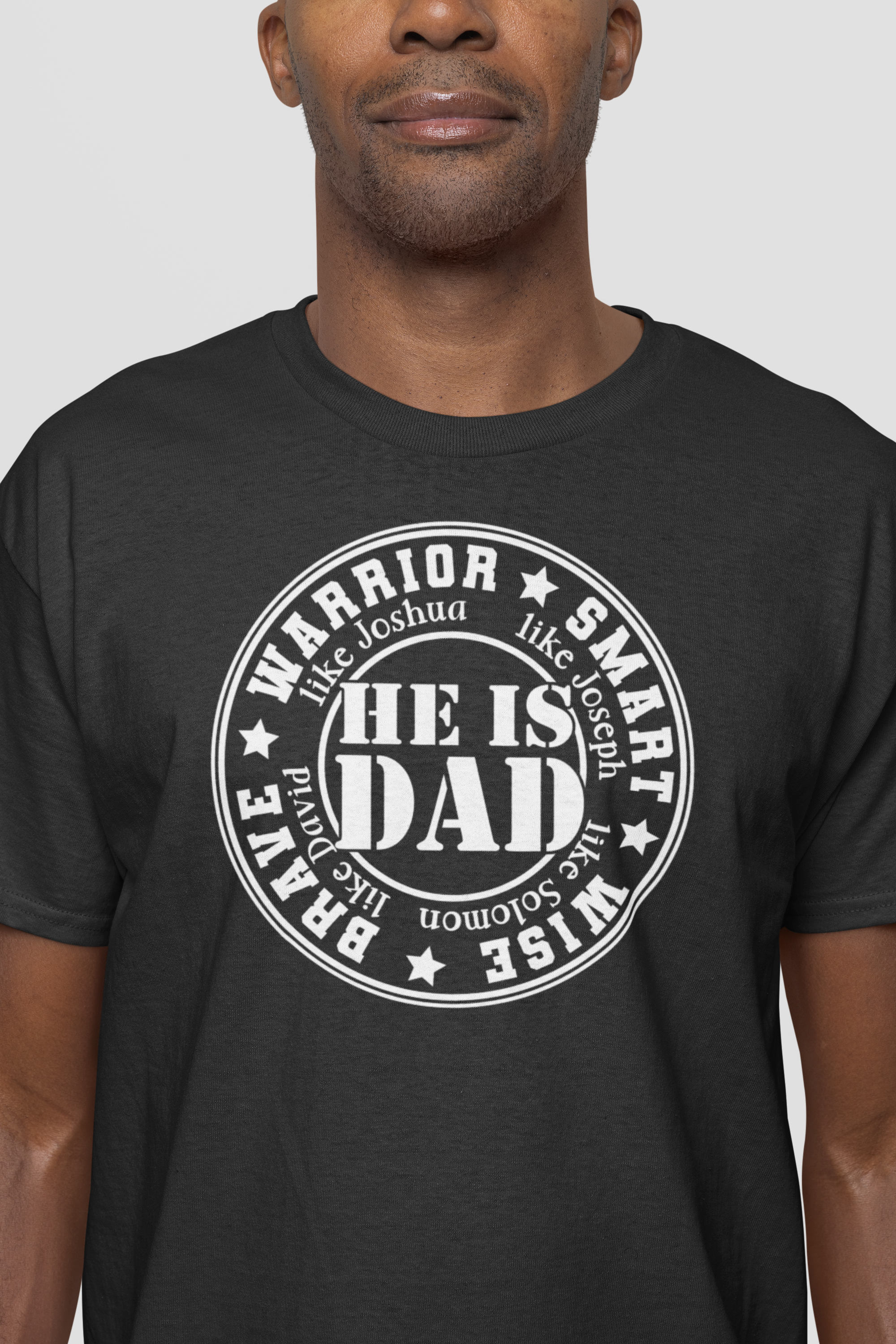 He Is Dad Graphic T-Shirt