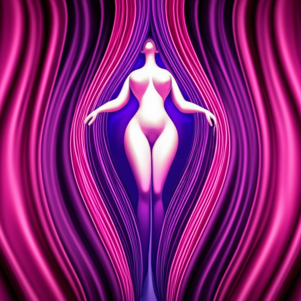 Abstract Feminine Art Print