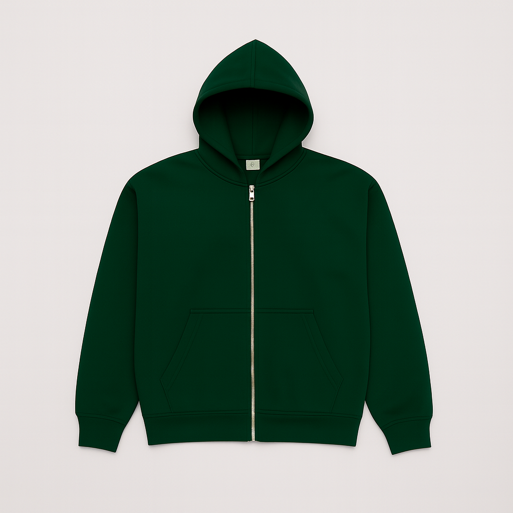 Sweat zippé Malachite