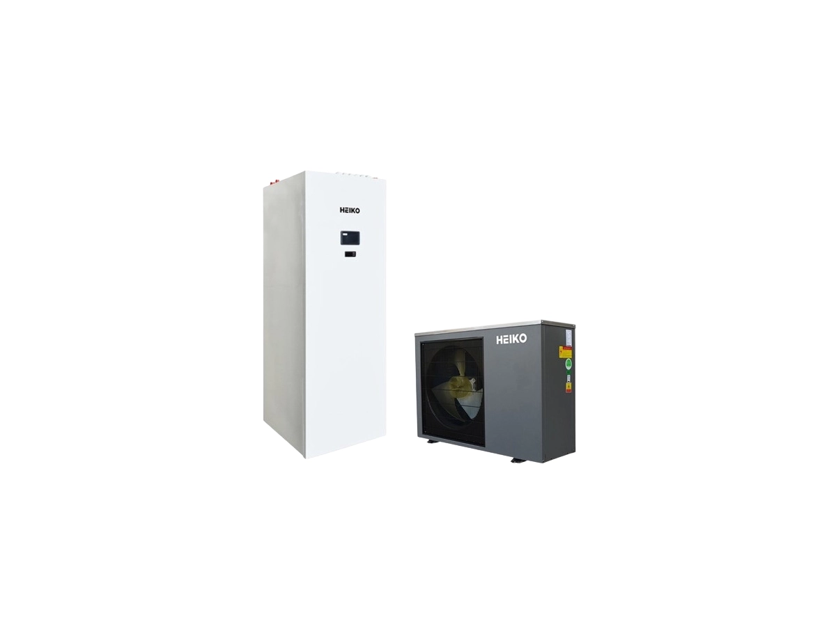HEIKO THERMAL PLUS 12kW šilumos siurblys oras-vanduo monoblokas su integruotu boileriu 250L