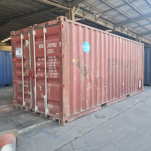 20ft GP Standard Used Container (Cargo worthy) with Whirly Bird and Vents