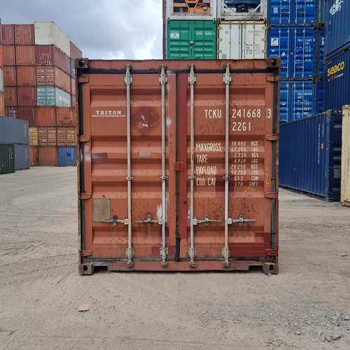 20ft GP Standard Used Container (Cargo worthy) with Whirly Bird and Vents