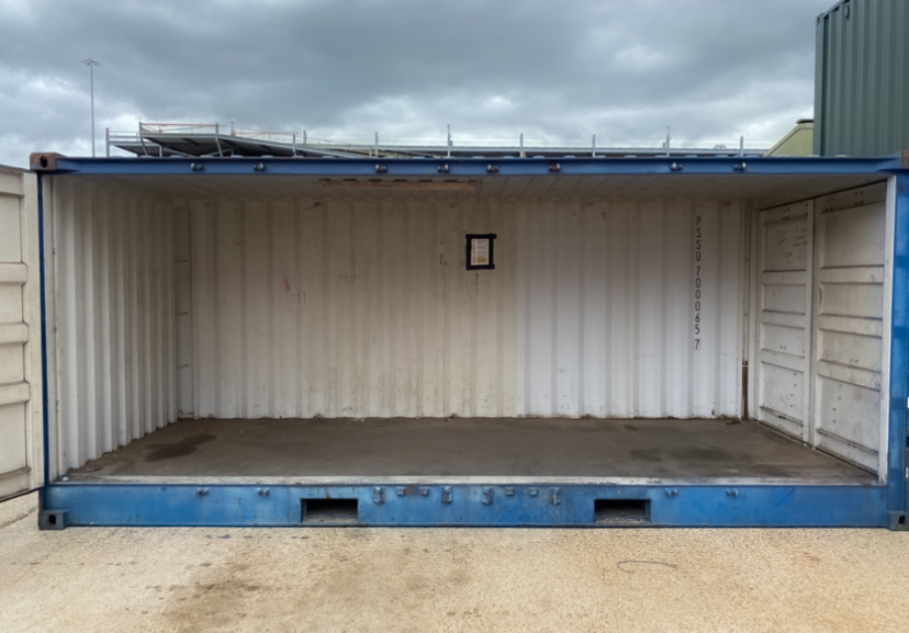 Used 20ft Open Side Container