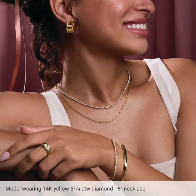 Diamond Tennis Necklace