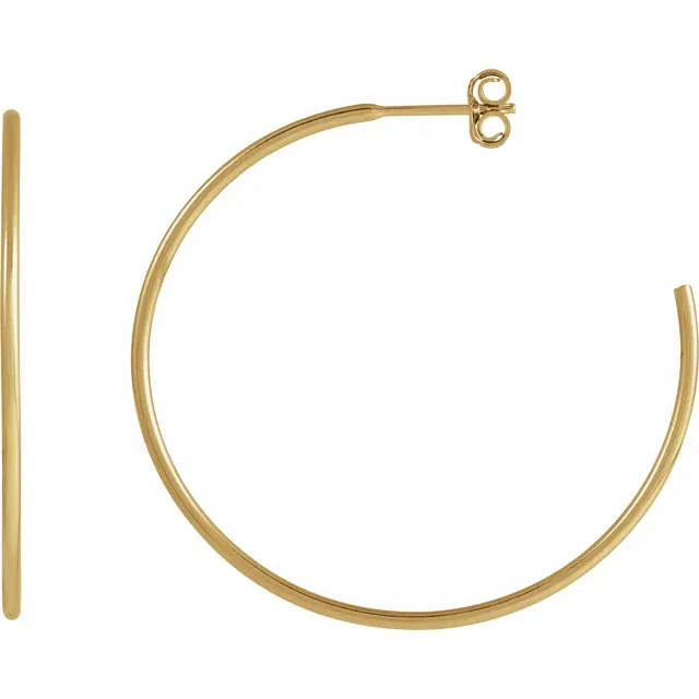 Gold Hoop Earrings