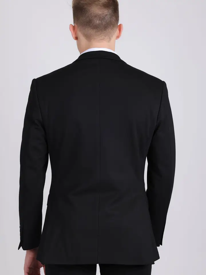 Men's Brushed Cotton Notch Lapel Blazer 5BL200