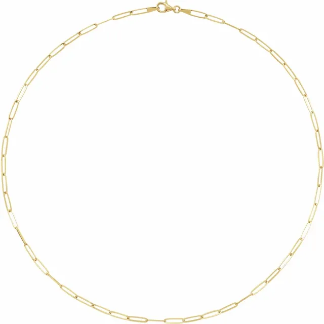 14K Yellow Gold 2.6mm Necklace