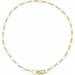 14K Yellow Gold-Filled 1.5 mm Figaro 7" Chain