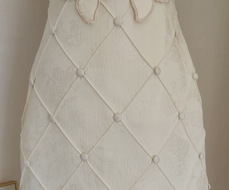 DR952Y 2026 3D Floral Mini Dress Elegant Occasion Design