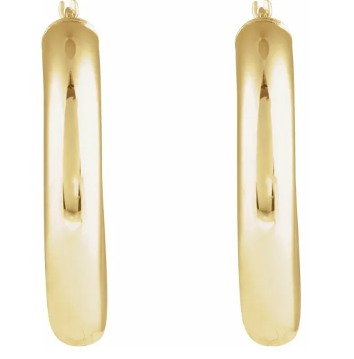Classic Gold Hoop Earrings
