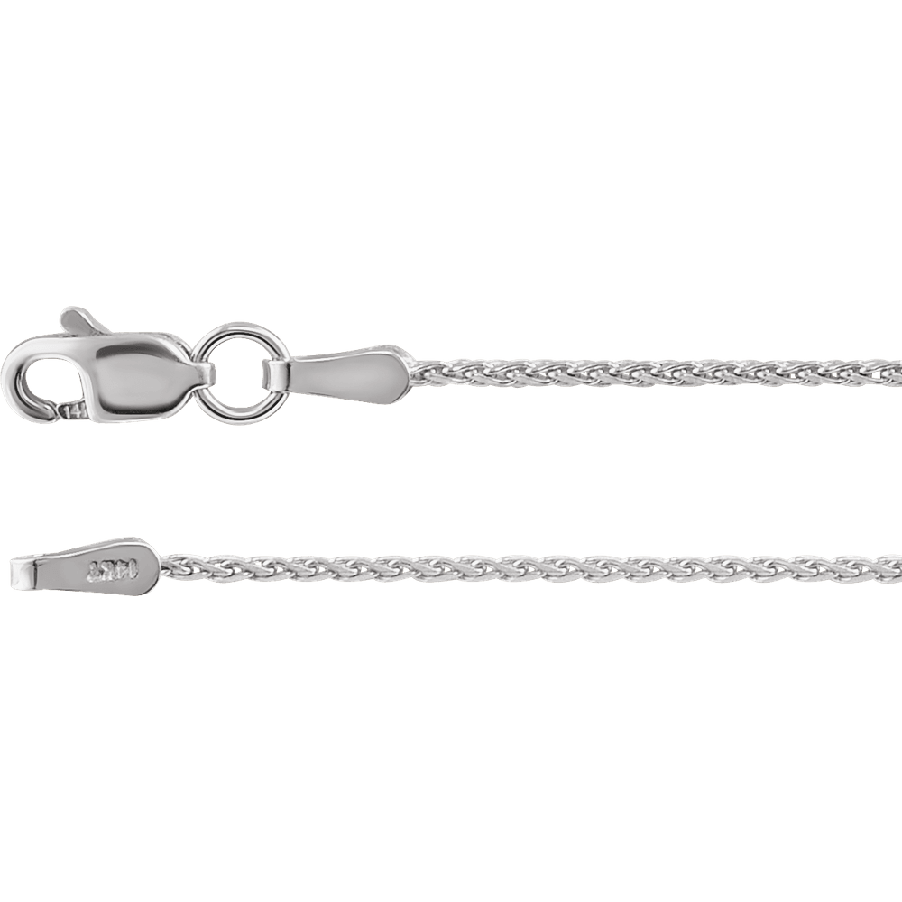 Sterling Silver Rope Chain Necklace