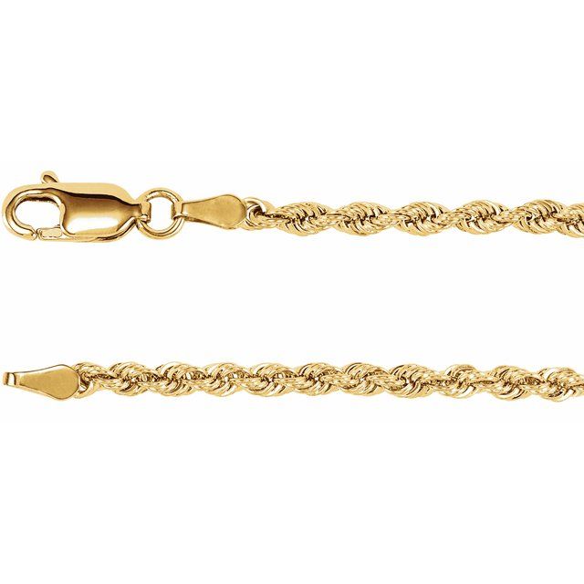 Gold Rope Chain Bracelet