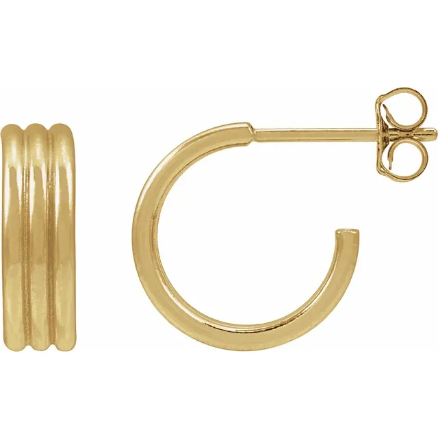 Gold Hoop Earrings